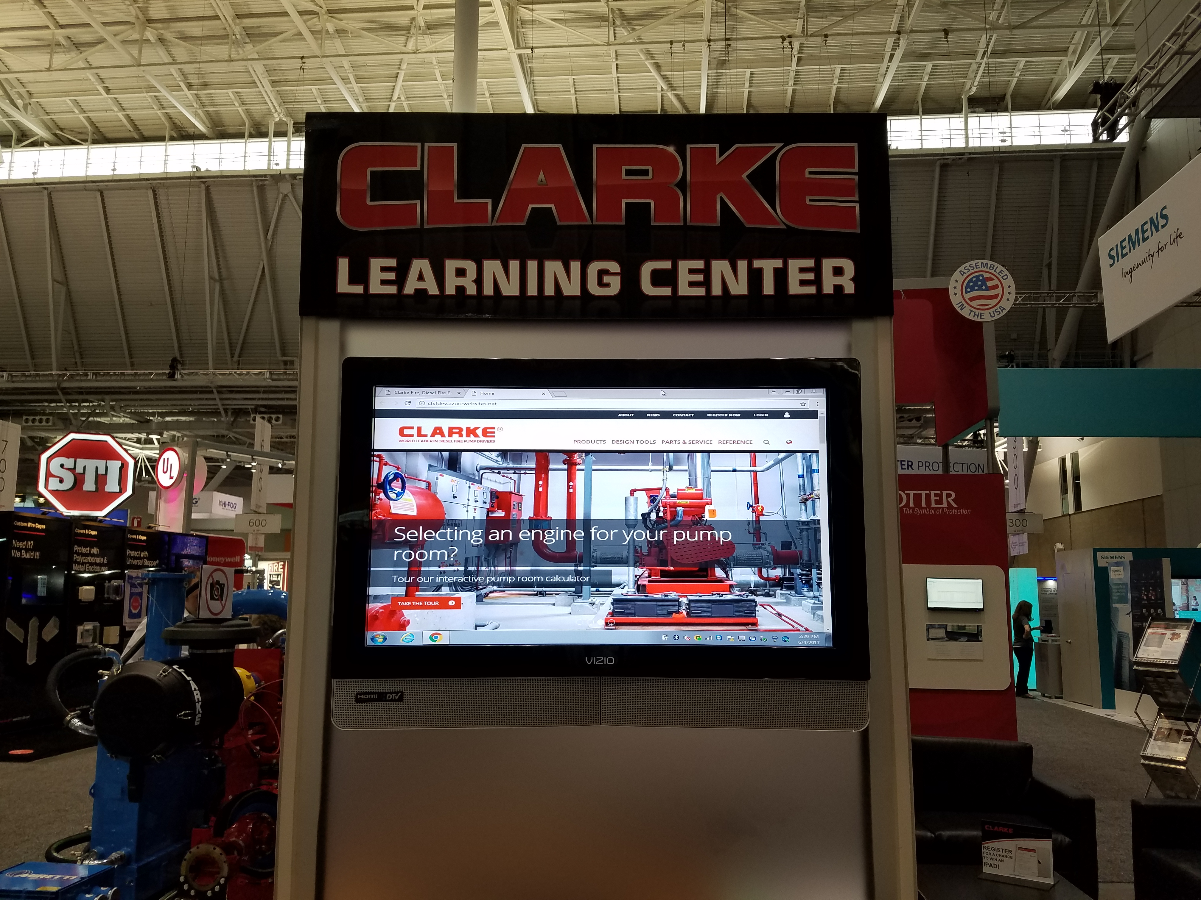 Lanzamiento del sitio web de Clarke